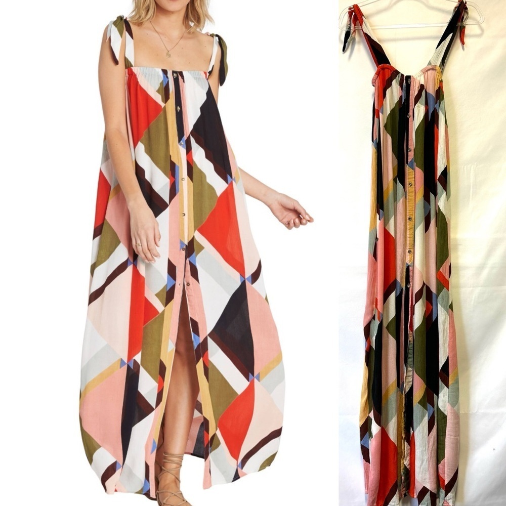 Billabong Women's Rainbow Gate Maxi Dress size small
